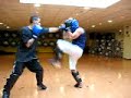 Muay Thai with my friends...!! Gold's Gym - Miraflores