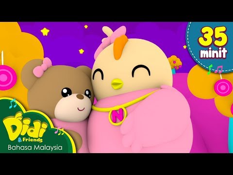 Didi & Friends | Kompilasi Lagu Kanak-Kanak | Tidurlah Sayang & Lain-lain | 35 Minit