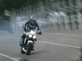 Stunt show by Kevin Carmichael at the Isle of Man