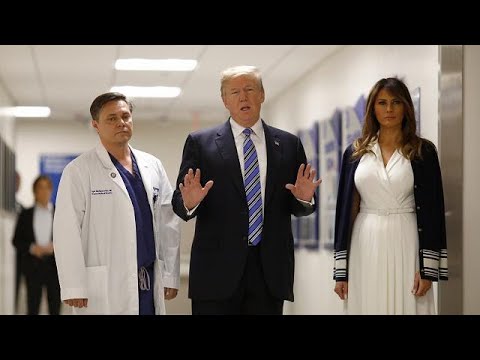 Parkland: Trump besucht Amoklauf-Opfer im Krankenhaus