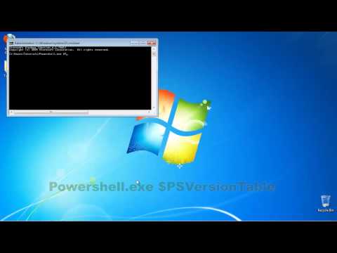 how to check powershell version