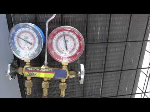 how to use ac manifold gauge set