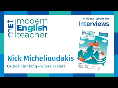 Critical thinking - where to start - Nick Michelioudakis
