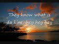 Da Kine- Darrell Labrado w/ lyrics