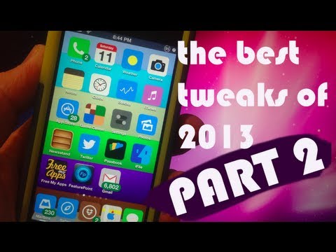 cydia - Top 20 Tweaks of 2013 Part 1 ▻http://bit.ly/TopTweaks2013 Wallpaper (From Video) ▻ http://bit.ly/iTwe4kzFB Theme (From Video) ▻ http://youtu.be/zeaJApPcMO4 S...