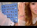 DIY: Faux Studded Blouse & Bag Office Supply?!