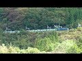 2019年10月23日 上越国境 湯檜曽ループ線を行く山手線用E235系 東トウ46編成 配給列車　電気機関車 EF64 1032 牽引　 JR上越線　湯檜曽駅