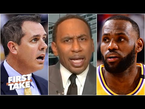 Stephen A. goes on a rant in reaction to the Lakers’ blowout loss to the Suns in Game 5 | First Take