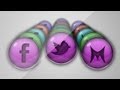 Glossy Social Media Icons - Free Download