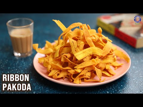 Ribbon Pakoda Recipe | Ribbon Chakli | Ribbon Murukku | Ola Pakoda | Snacks To Have With Chai |Varun