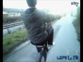 Bike stunt in the siska