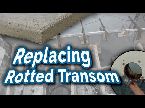 video-linktoworks-Replacing a Rotted Transom with Coosa Board - Boat...