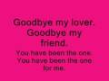 James Blunt Goodbye My Lover
