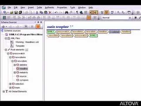 Designing XSLT Stylesheets - Altova StyleVision