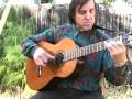 Return To Sorrento - Classical Guitar. Italian Song.