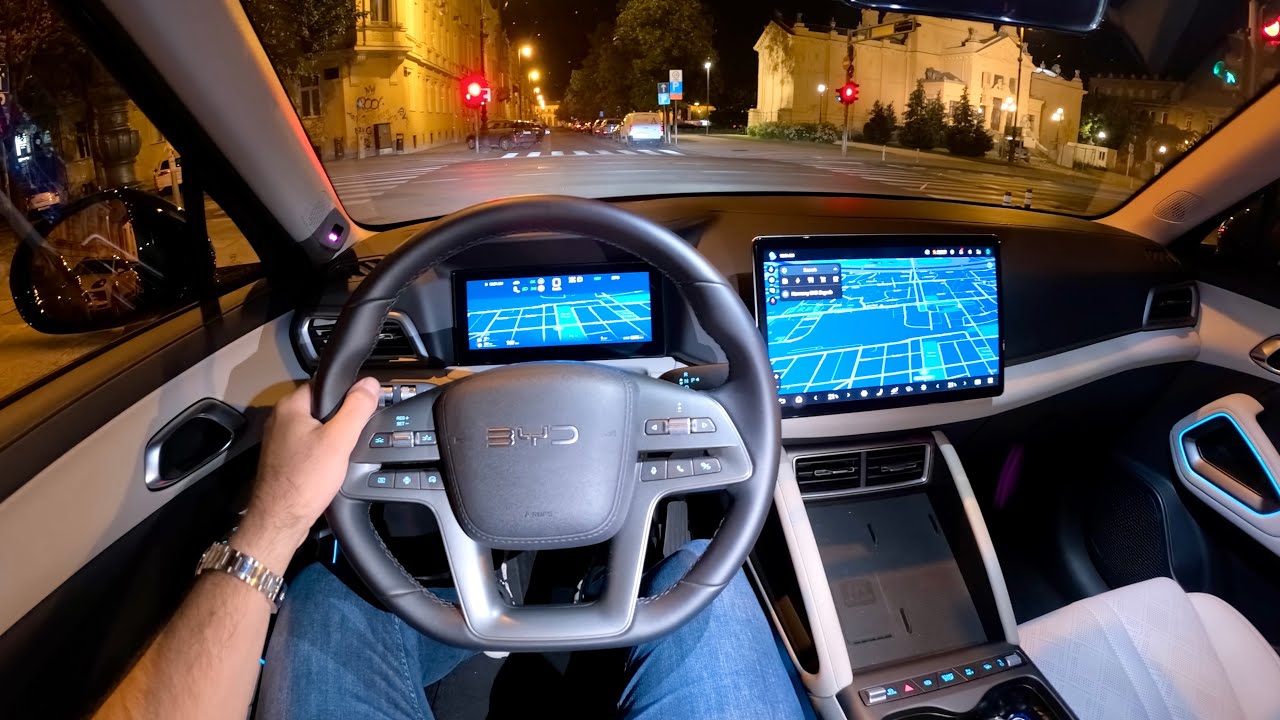 New BYD ATTO 2 DM-i 2026 (EUROPE) - NIGHT POV test drive & REVIEW
