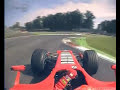 michael schumacher onboard ferrari  gp monza 2006 