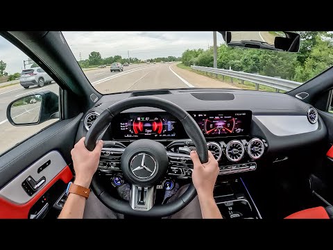 2024 Mercedes-AMG GLA 35 - POV Test Drive (Binaural Audio)
