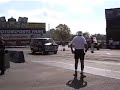 karson Racing E85 E-85 Drag Race Van burnout Norwalk