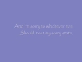 Laura Marling - New Romantic - (Lyrics)