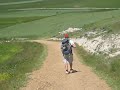 Spain-Camino, Wobbling Down the Mountain