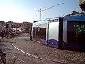 *** English text below ***Preesercizio del tram TransLohr padovano.Direzione sud, in Prato della Valle.~~~ For English readers ~~~Pre-opening tests for Padua TransLohr tram, here in 