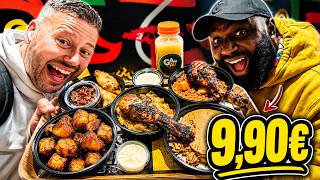 LE MENU XXL LE MOINS CHER DE FRANCE ? 😳 6 plats + 1 boisson !