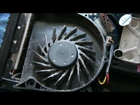 how to clean a laptop fan