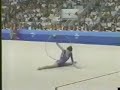 Alexandra Timoshenko hoop 1992 Barcelona Olympics