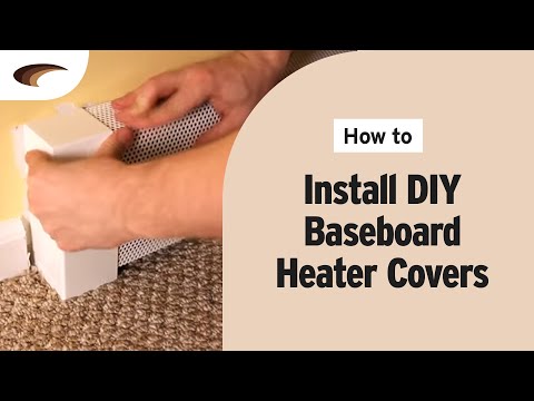 how to remove electric baseboard heater