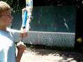 Homemade paintball gun