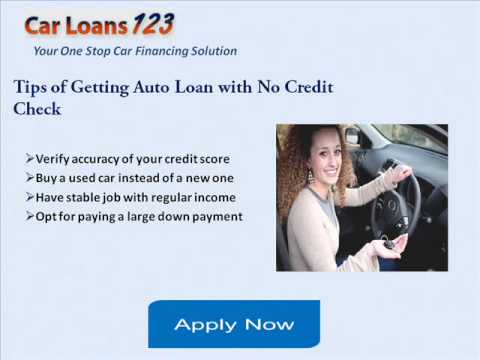 how to finance a car with no credit check