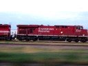 Pacing CP 182 stack through Goodview, MN...SOO 6059