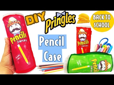 DIY PRINGLES PENCIL CASE