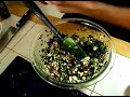 Portobello Mushroom Pizza Recipe : Adding Seasonings for Portobello Pizza