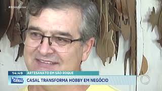 CASAL TRANSFORMA HOBBY EM NEGÓCIO