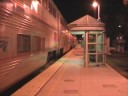 Amtrak 11 and UP 8457 West