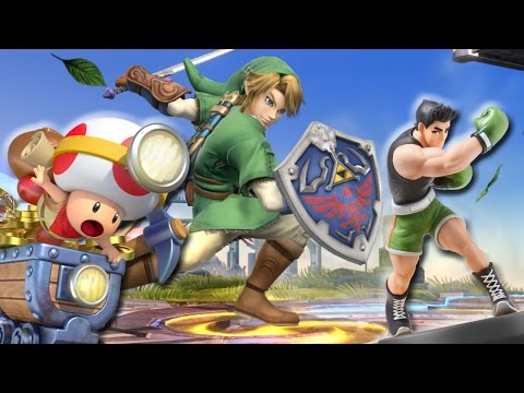 Smash Bros. Wii U November 21st + Captain Toad Release Date + Sonic Boom Demo!