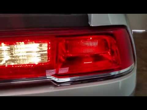 2014 GM Chevrolet Camaro – Testing New Tail Light Bulbs – Brake, Turn Signal, Reverse
