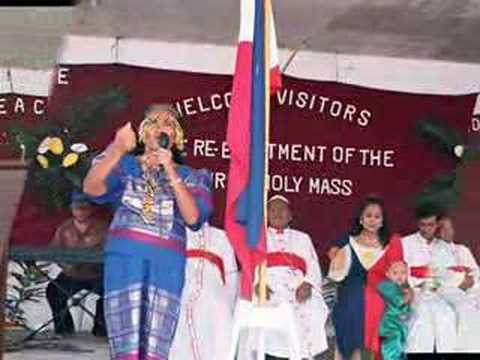 Reinactment of the First Holy Mass