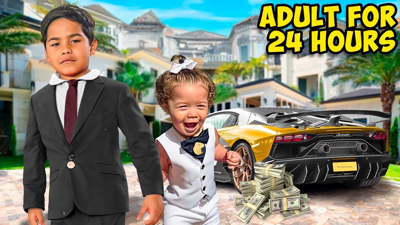 Kids Become ADULTS For 24 HOURS!