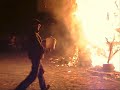 Osterfeuer / Bonfire fuel Explosions