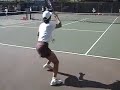 Tennis drills: Live ball running Crosscourts Tennis drills: Live ball running Crosscourts