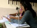 Violencia en el noviazgo, apertura a cargo de Natalia Olmedo