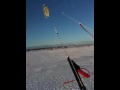 Snowkite winter 2010-02-13 - 02-13