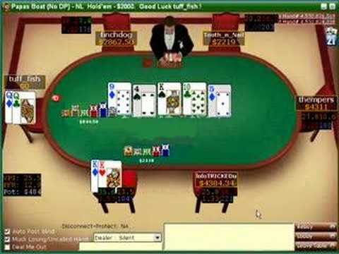 Funny Poker Player