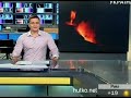 Видеоновость Сицилия | Вулкан Этна снова извергает 100 метровые фонтаны огня и лавы