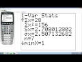 how to find standard deviation on ti-84