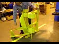 GuardRite Strap Barrier System Operation Example