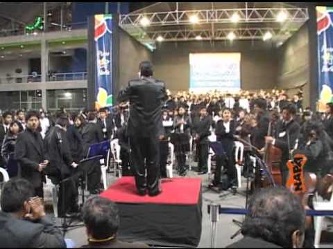 Más de 400 escolares se unieron para tocar música clásica